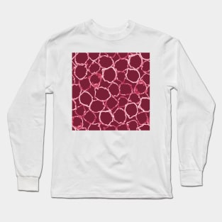 Viva magenta rings tie dye Long Sleeve T-Shirt